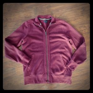 Banana Republic zip up sweater L-tall
